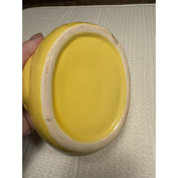 Wowser Ceramic Yellow Duckie Planter Vase 6 Inches - Picture 4 of 9